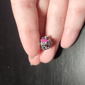 Pandora Sterling Pansy Charm